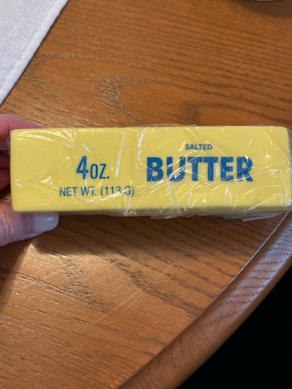 Slow rise squishy butter stick